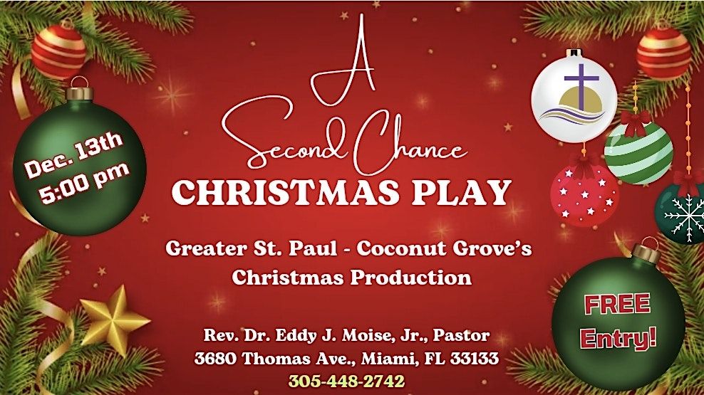 A Second Chance Christmas: A Greater St. Paul, Coconut Grove Production