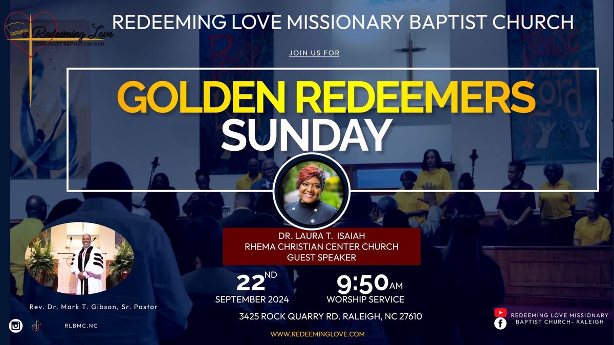 Golden Redeemers Sunday