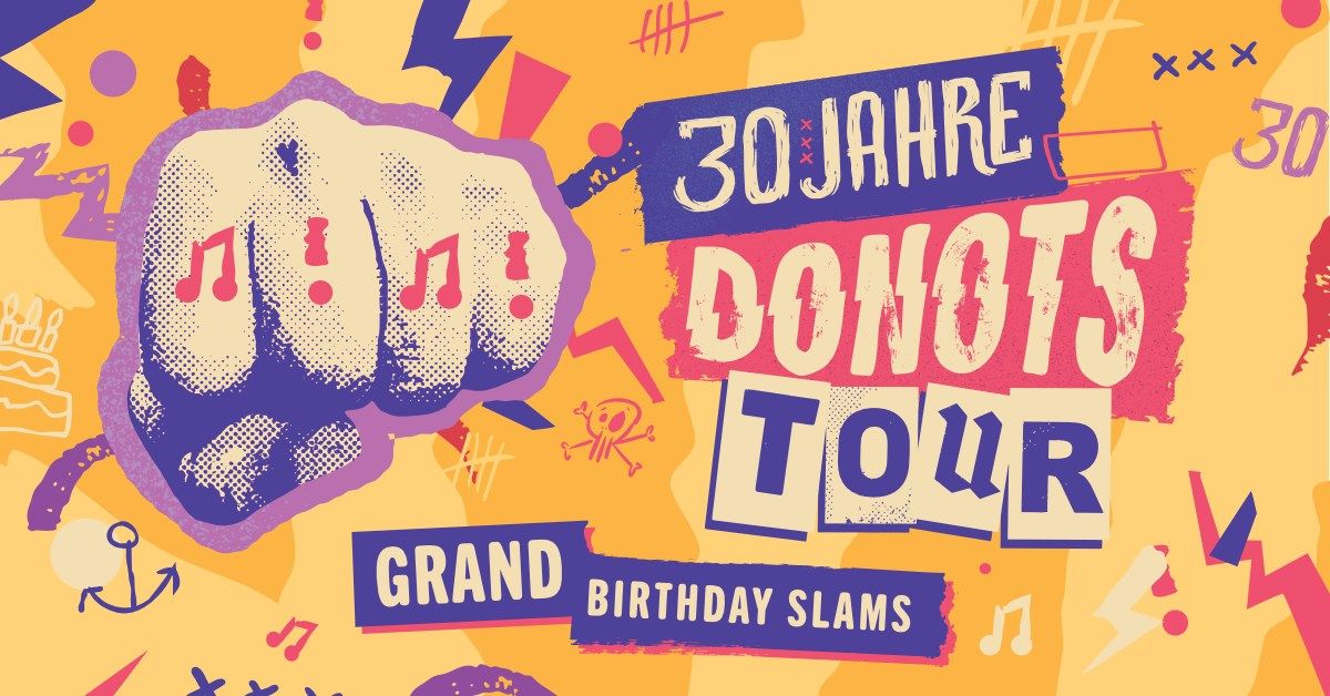 AUSVERKAUFT: Donots - K\u00f6ln - Sonic Ballroom