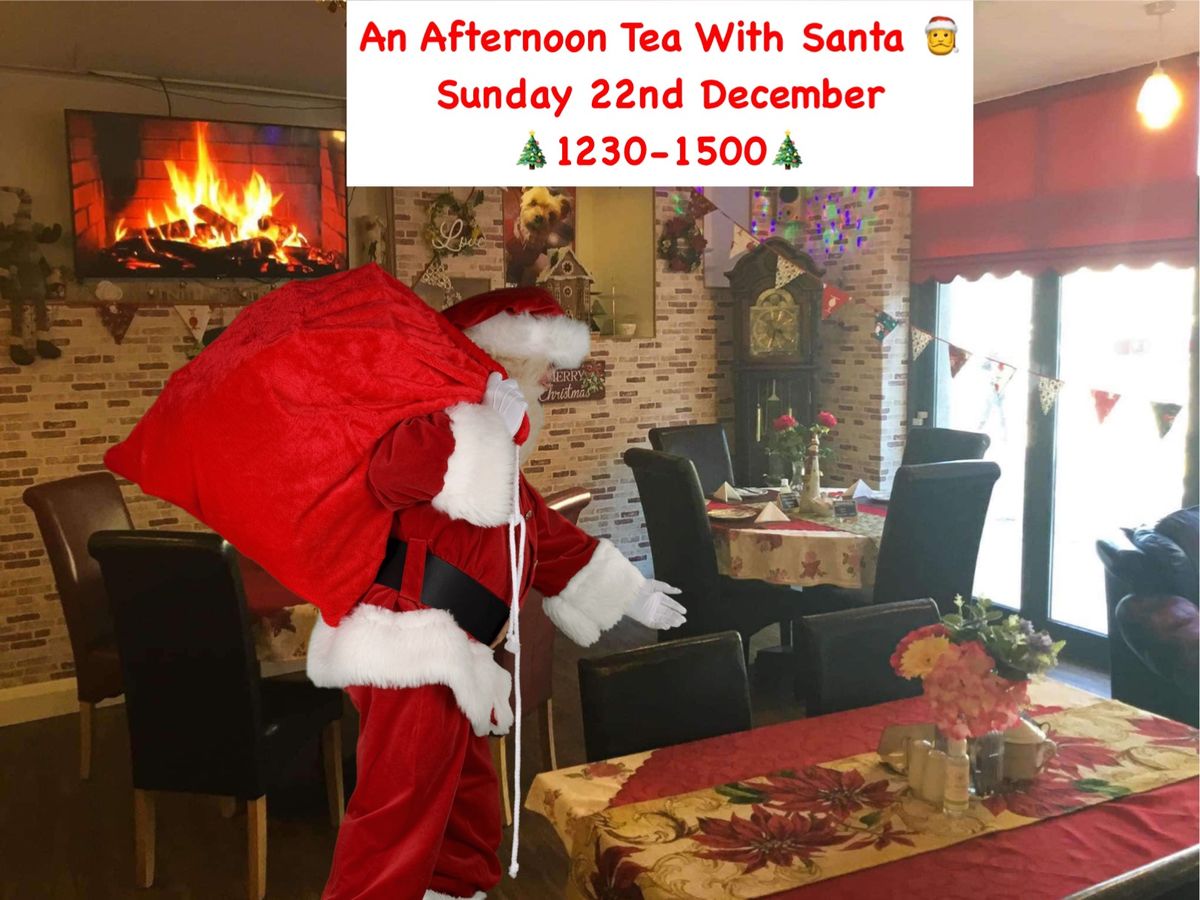 An Afternoon Tea With Santa Pt.2 At Daisy\u2019s Tea Rooms & Coffee Shop!