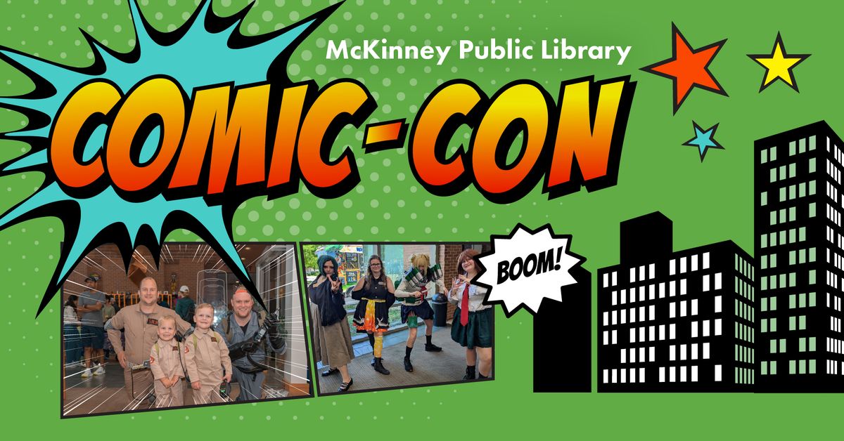 Comic Con at McKinney Public Library
