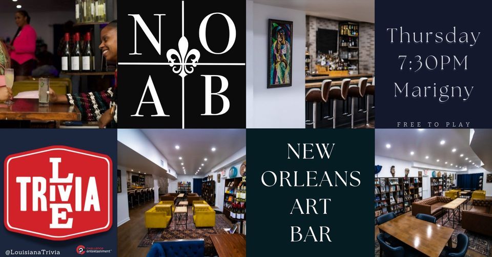 FREE Live Trivia Nights at NOLA Art Bar