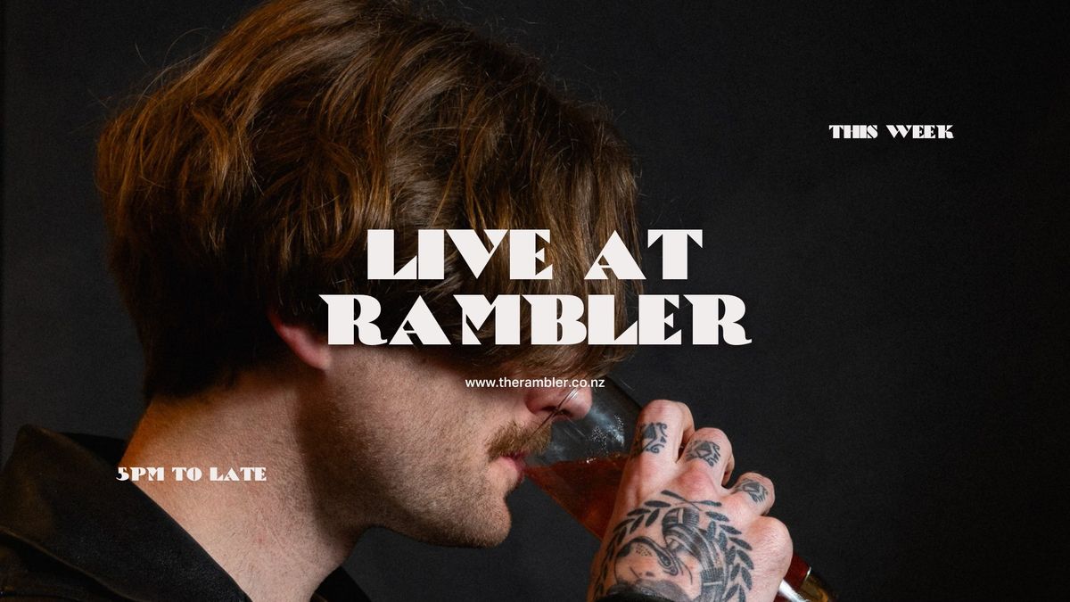 Live At Rambler - Friday 20 September 