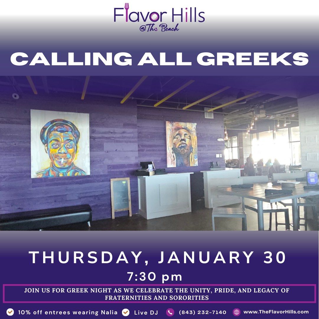 Greek Night at Flavor Hills