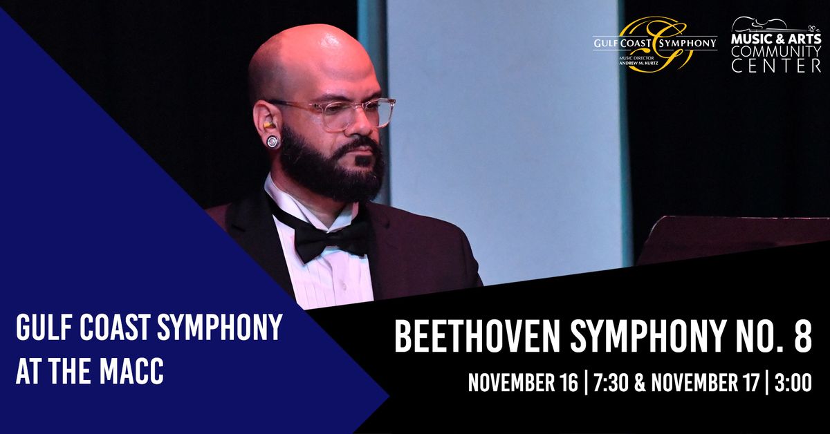 GCS Symphony at the MACC: Beethoven Symphony No. 8 & Kevin Puts Marimba Conerto