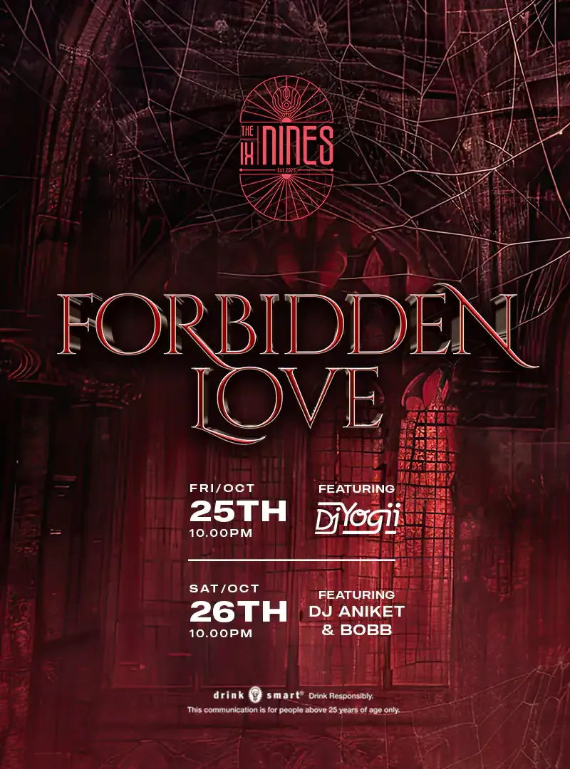 Halloween- Forbidden Love Music event Tickets Mumbai