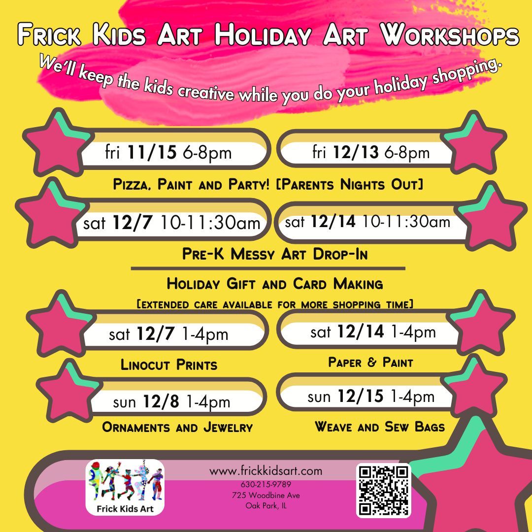 Holiday Gift Workshops for Kids