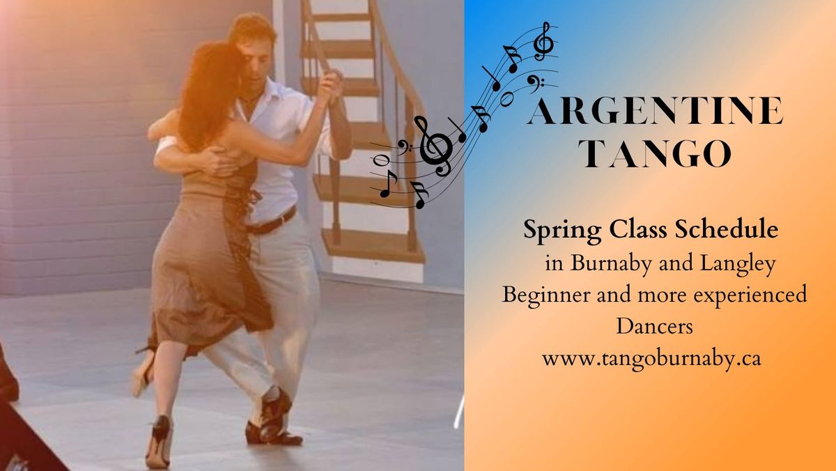  Argentine Tango Classes in Burnaby\/Langley