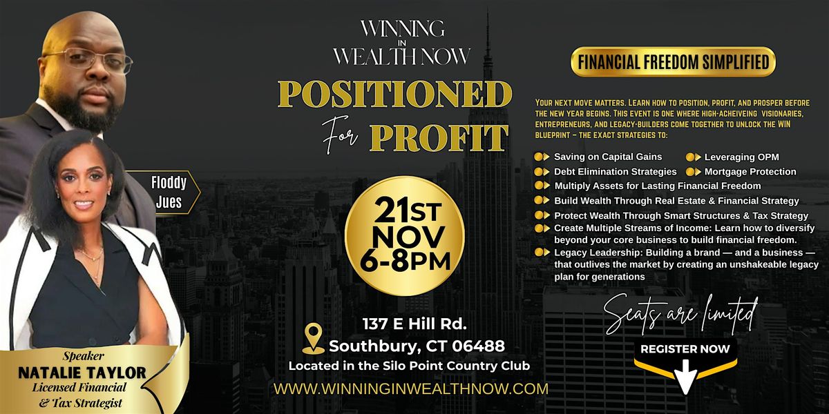 Positioned For Profit