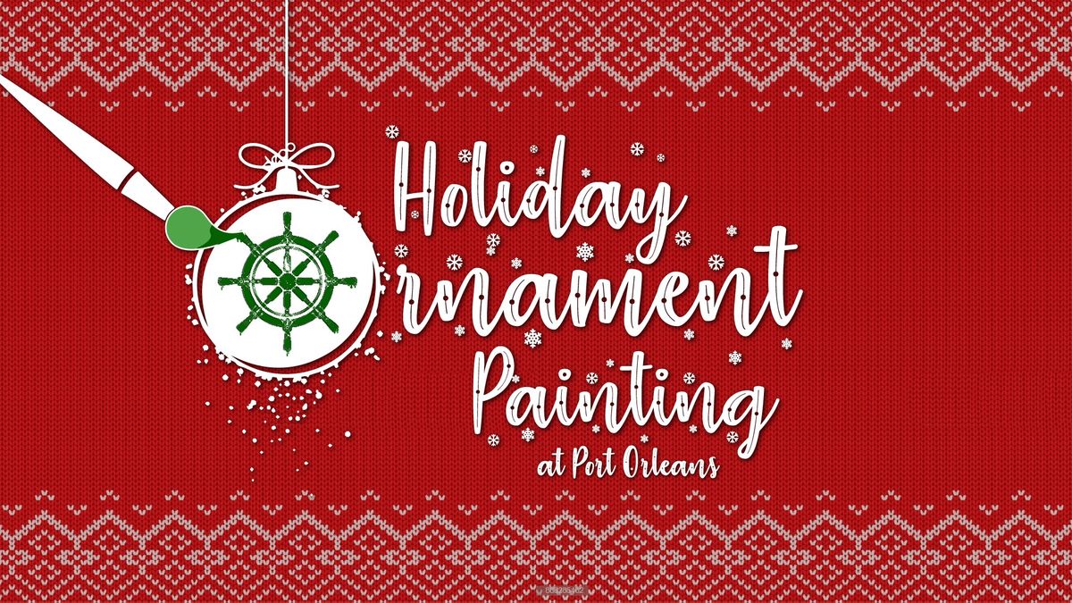 Holiday Ornament Painting