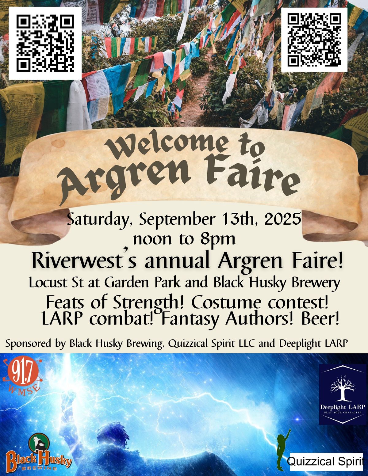 Argren Faire - Riverwest's own Ren Faire - always faire, always free!