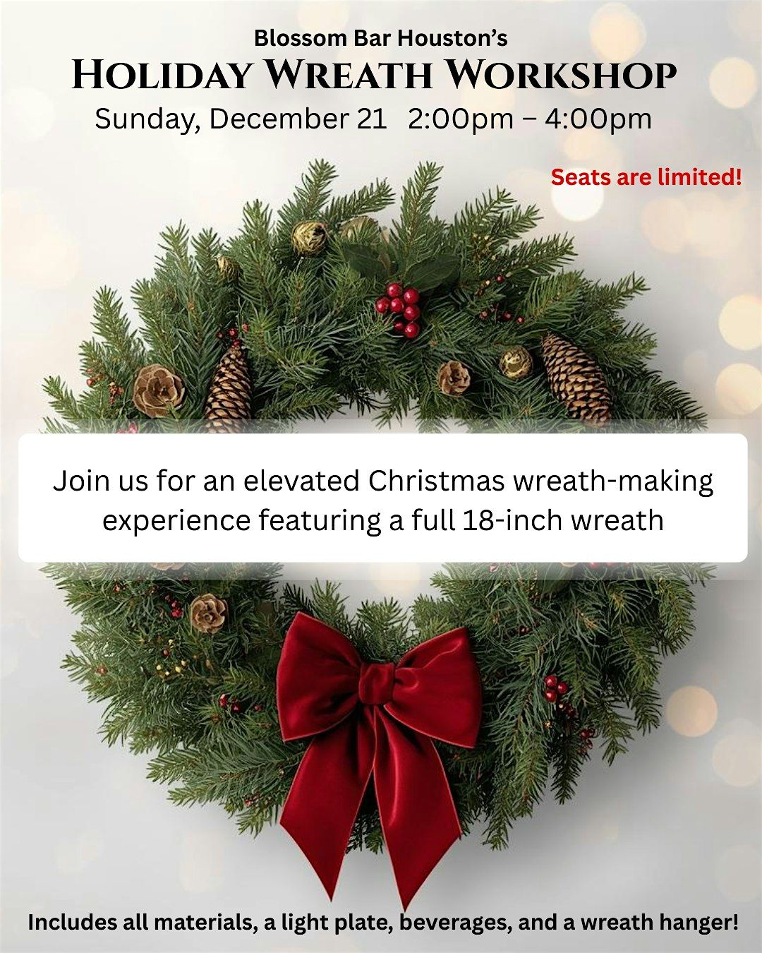 Holiday Wreath Workshop