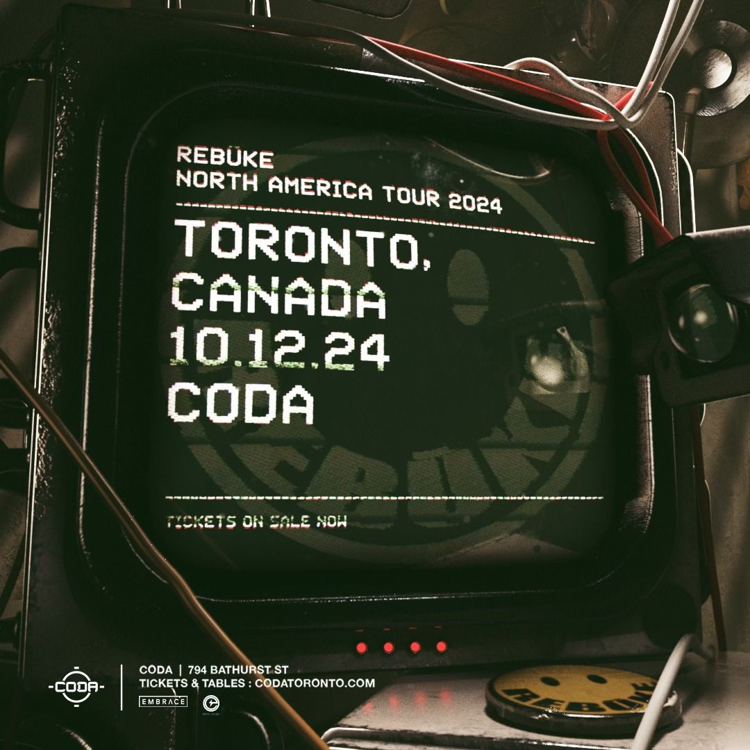 Reb\u016bke x CODA | October 12th