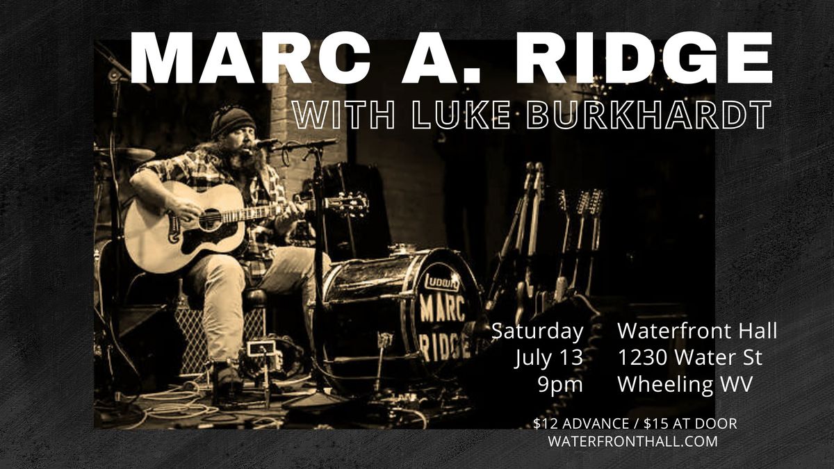Marc A. Ridge and Luke Burkhardt: Live @ Waterfront Hall