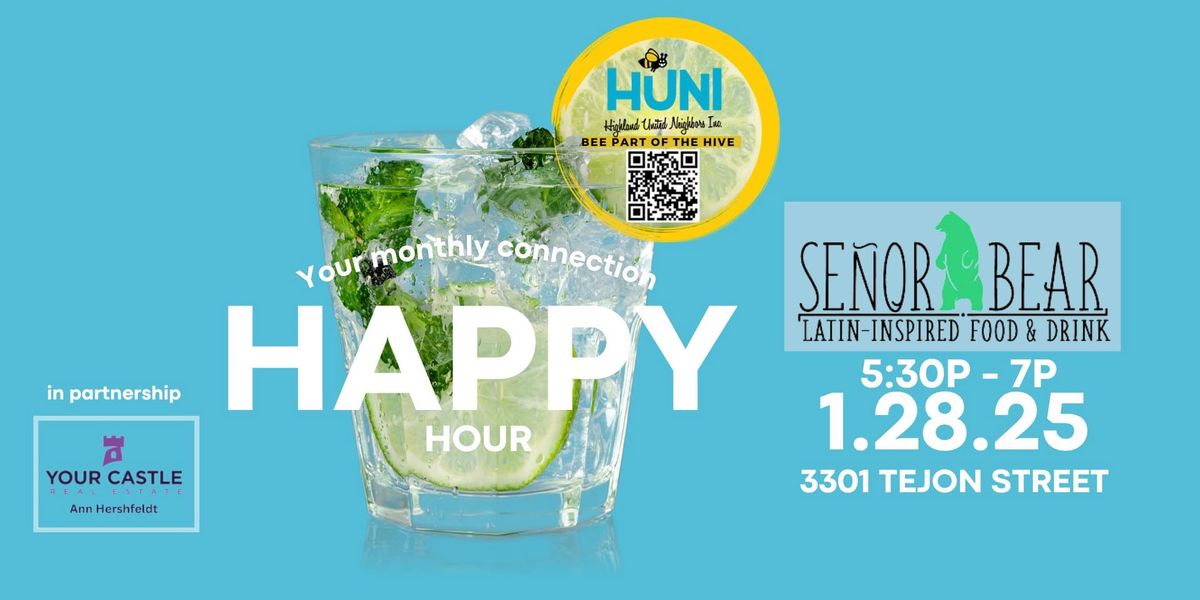 Community Happy Hour - HUNI HOUR