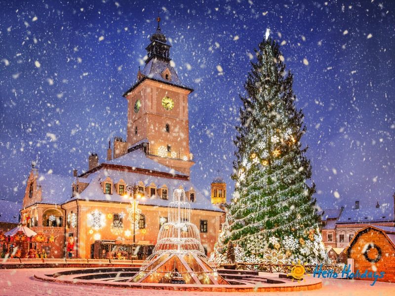 SATUL LUI MOS CRACIUN-TARGURI DE CRACIUN BRASOV SI SINAIA