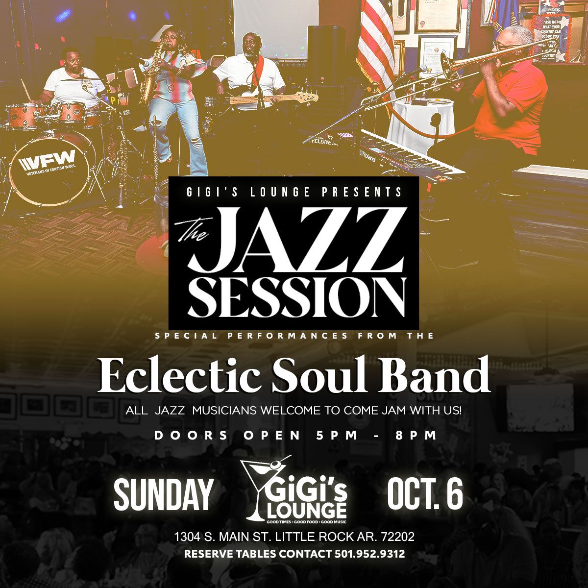 The Jazz Session w\/ Electic Soul Band