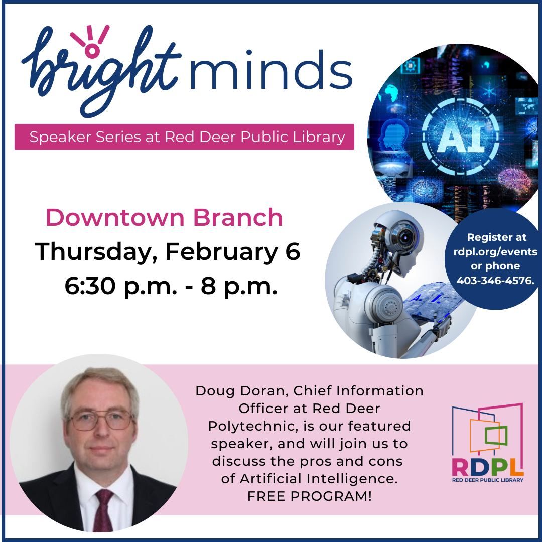 Bright Minds Speaker Series: Artificial Intelligence with Doug Doran