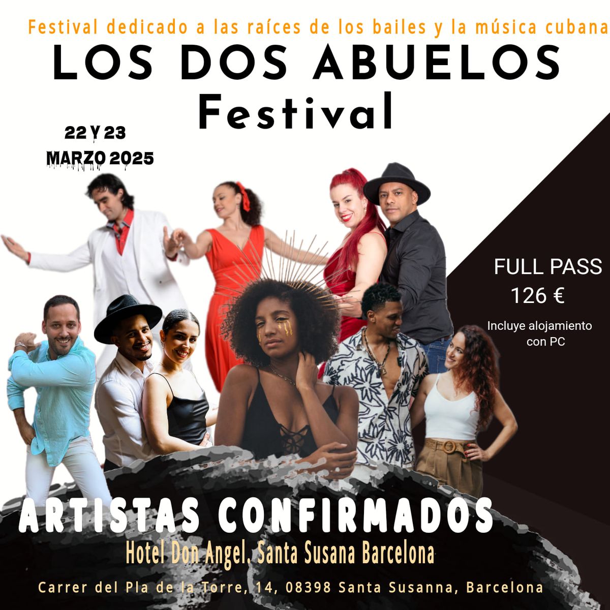 LOS DOS ABUELOS Festival 2025 - promo code GOS173