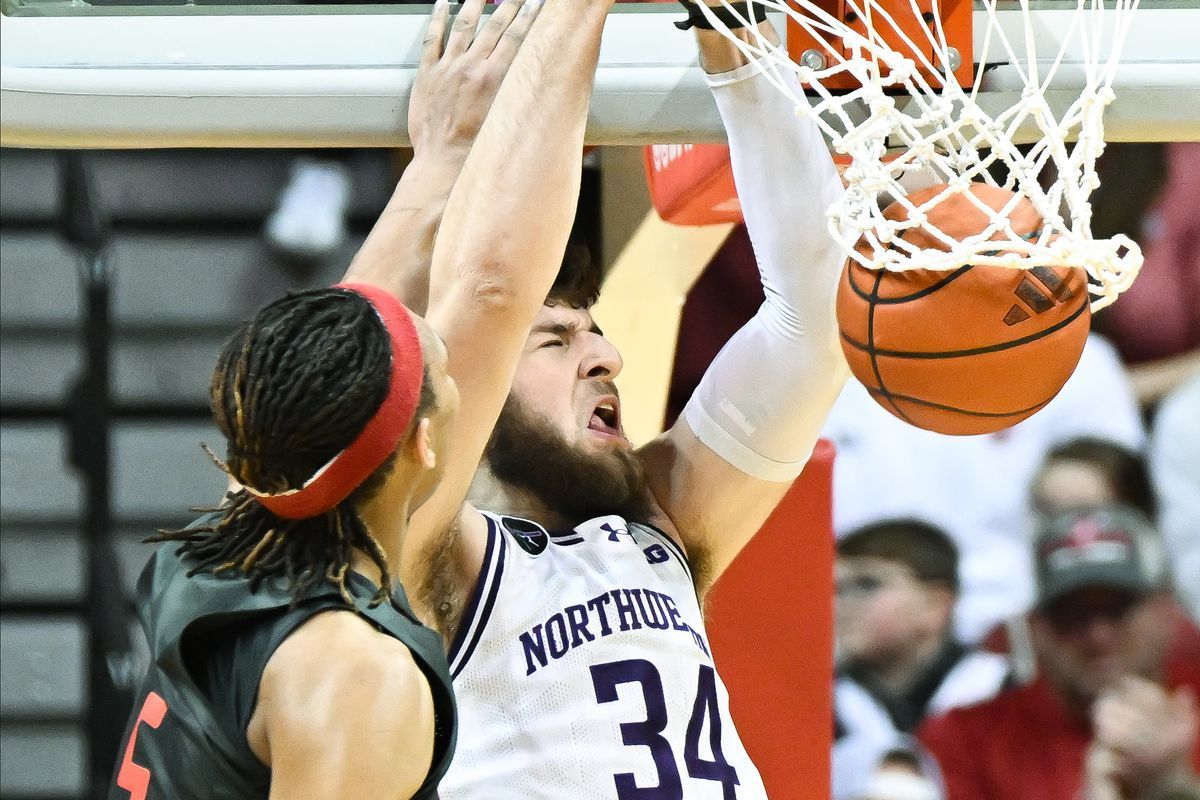 Indiana Hoosiers at Northwestern Wildcats Mens Basketball