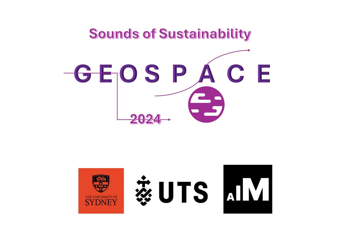 Sounds of Sustainability 2024: GEOSpace (@ AIM)