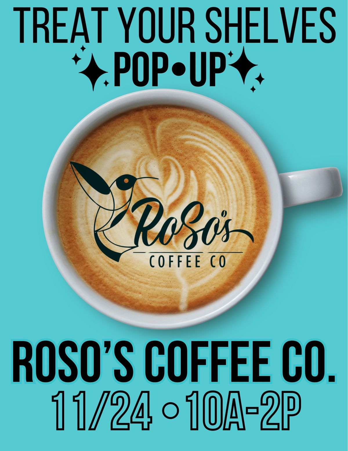 Pop-Up at RoSo's Coffee Co.