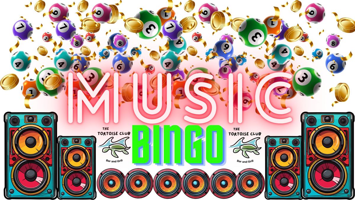 Music Bingo at the Tortoise Club at Kinney Lake!