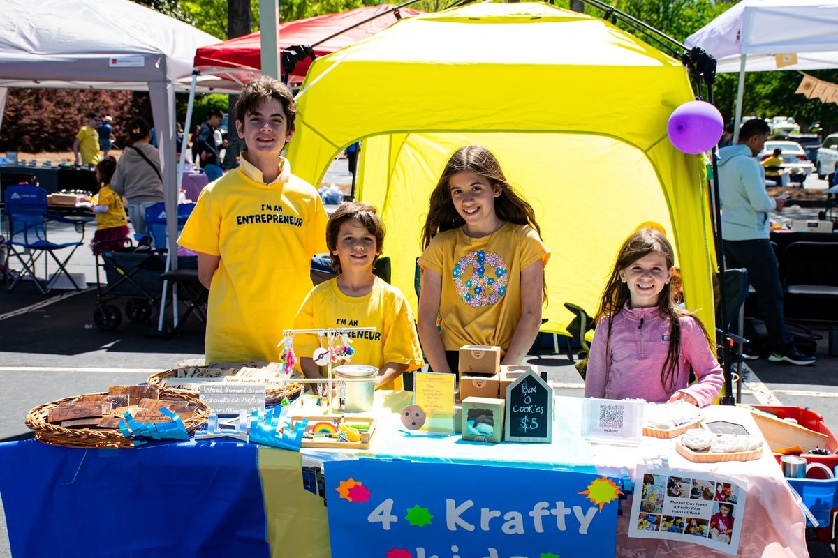 Children's Entrepreneur Market at ChalkFest Missouri City