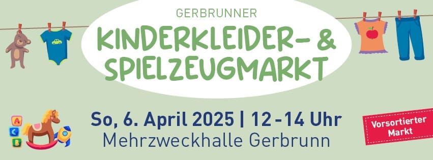 Kinderkleider- & Spielzeugflohmarkt Gerbrunn