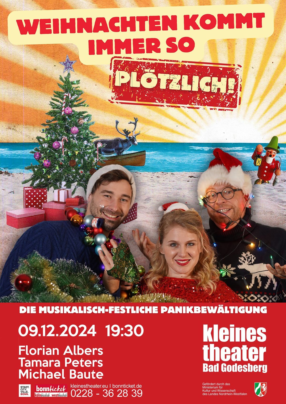 Weihnachten kommt immer so pl\u00f6tzlich \u2013 Florian Albers, Michael Baute, Tamara Peters