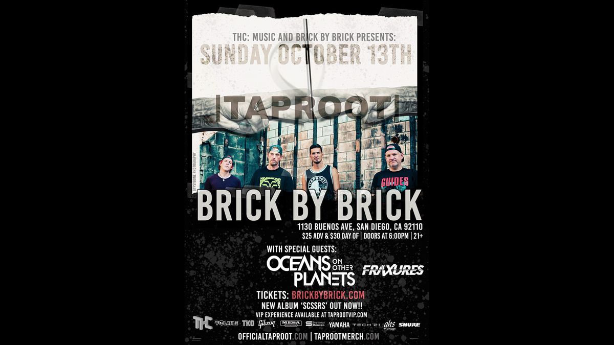 Taproot with special guests at Brick by Brick