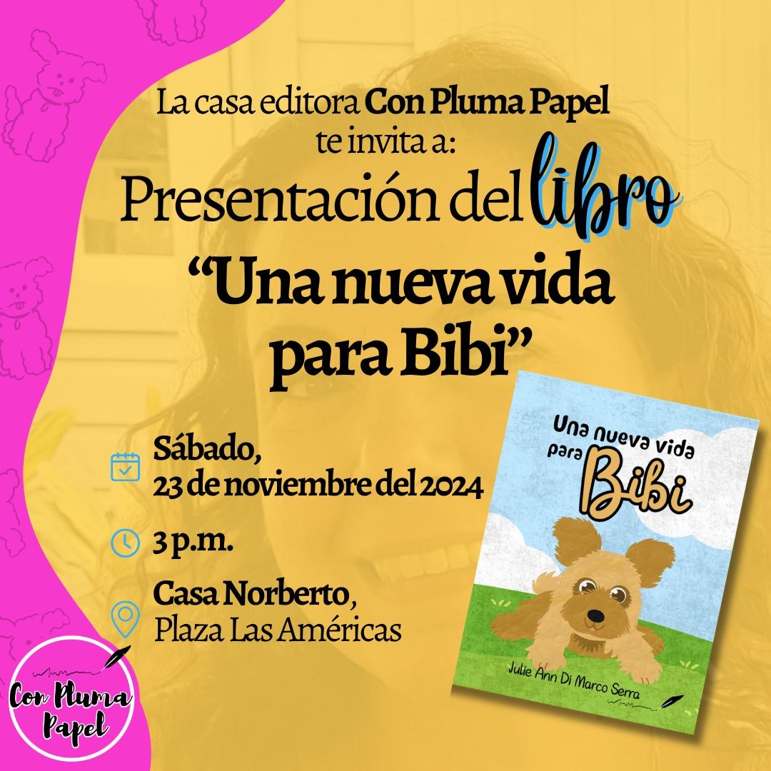 Presentaci\u00f3n del libro "Una nueva vida para Bibi"