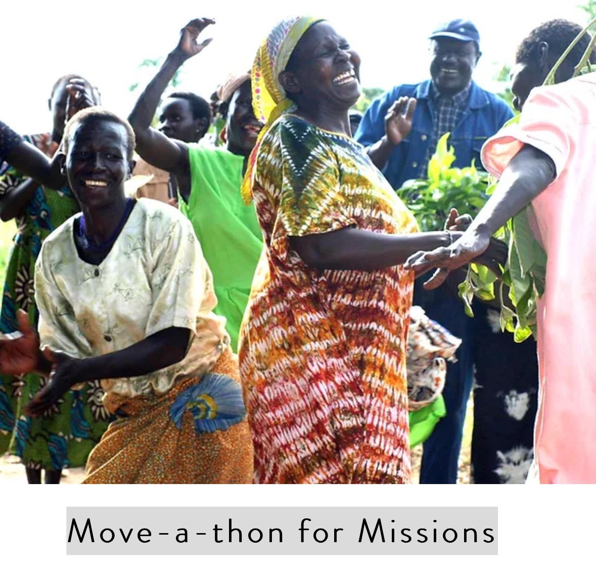 Move-a-thon for Missions:  a drumstick and dance-fitness fundraising event!