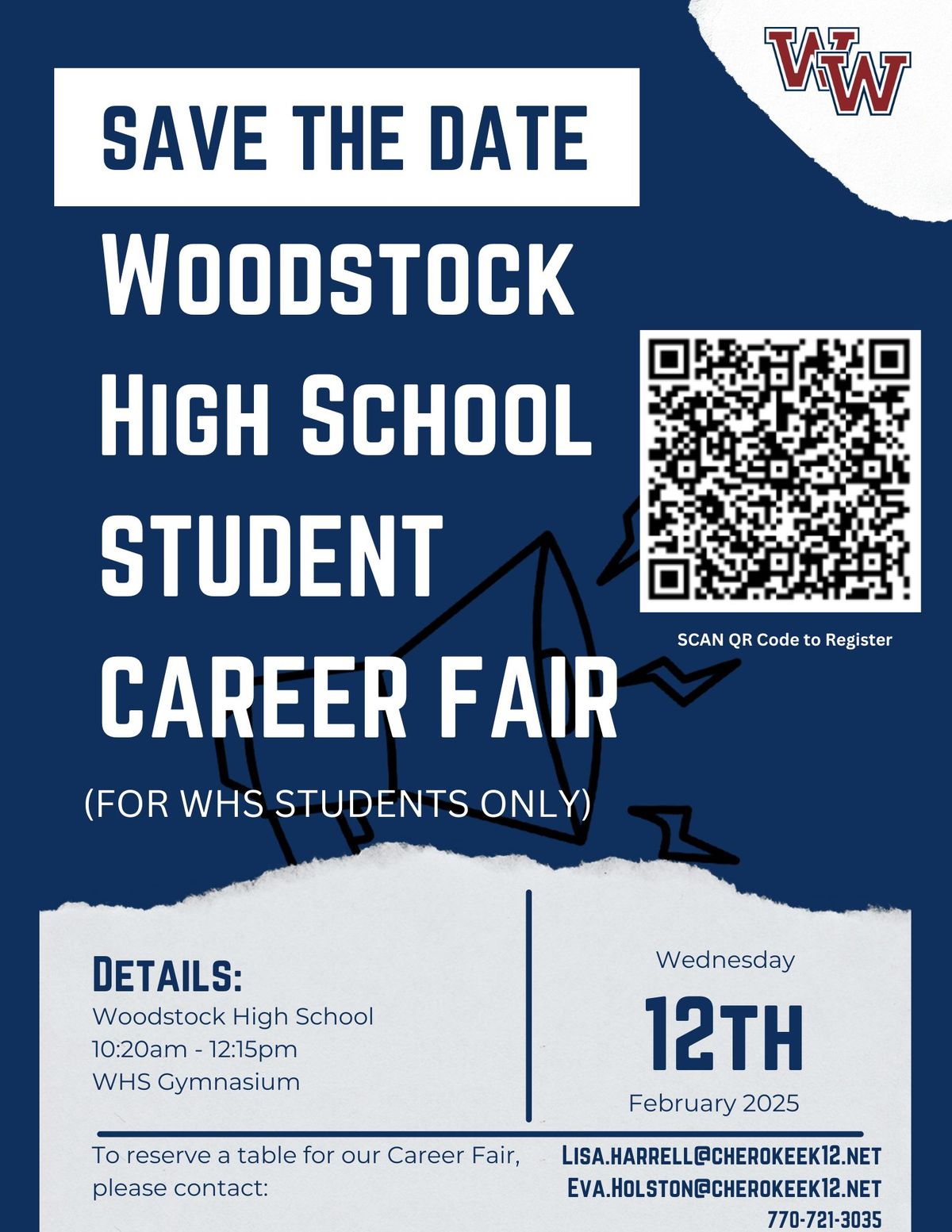 Woodstock High School Student Career Fair