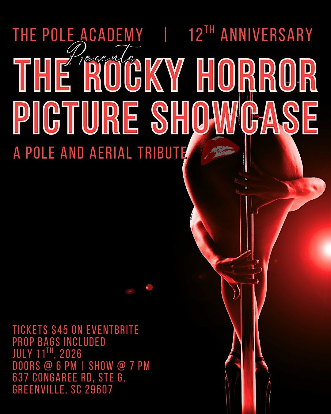 The Rocky Horror Picture Showcase: A Pole & Aerial Tribute