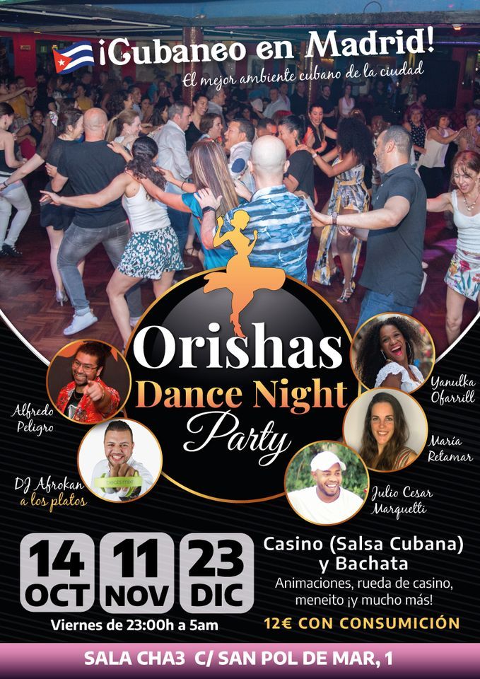 Orishas Dance Night Party - Cubaneo en el Cha3