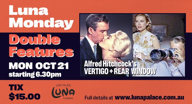 Monday Double: VERTIGO + REAR WINDOW