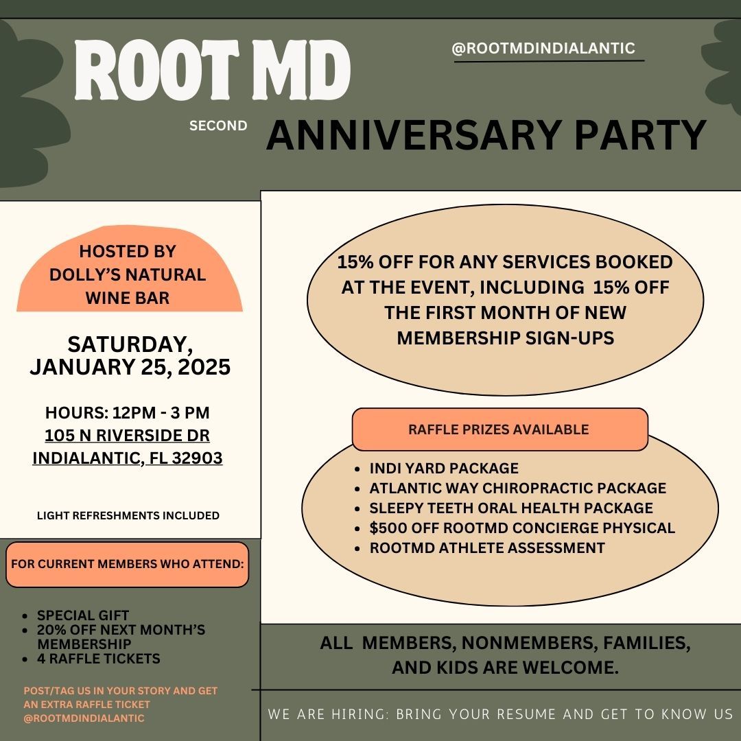 Root MD's Second Anniversary Party