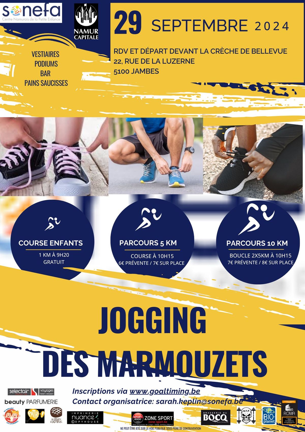 Jogging des Marmouzets