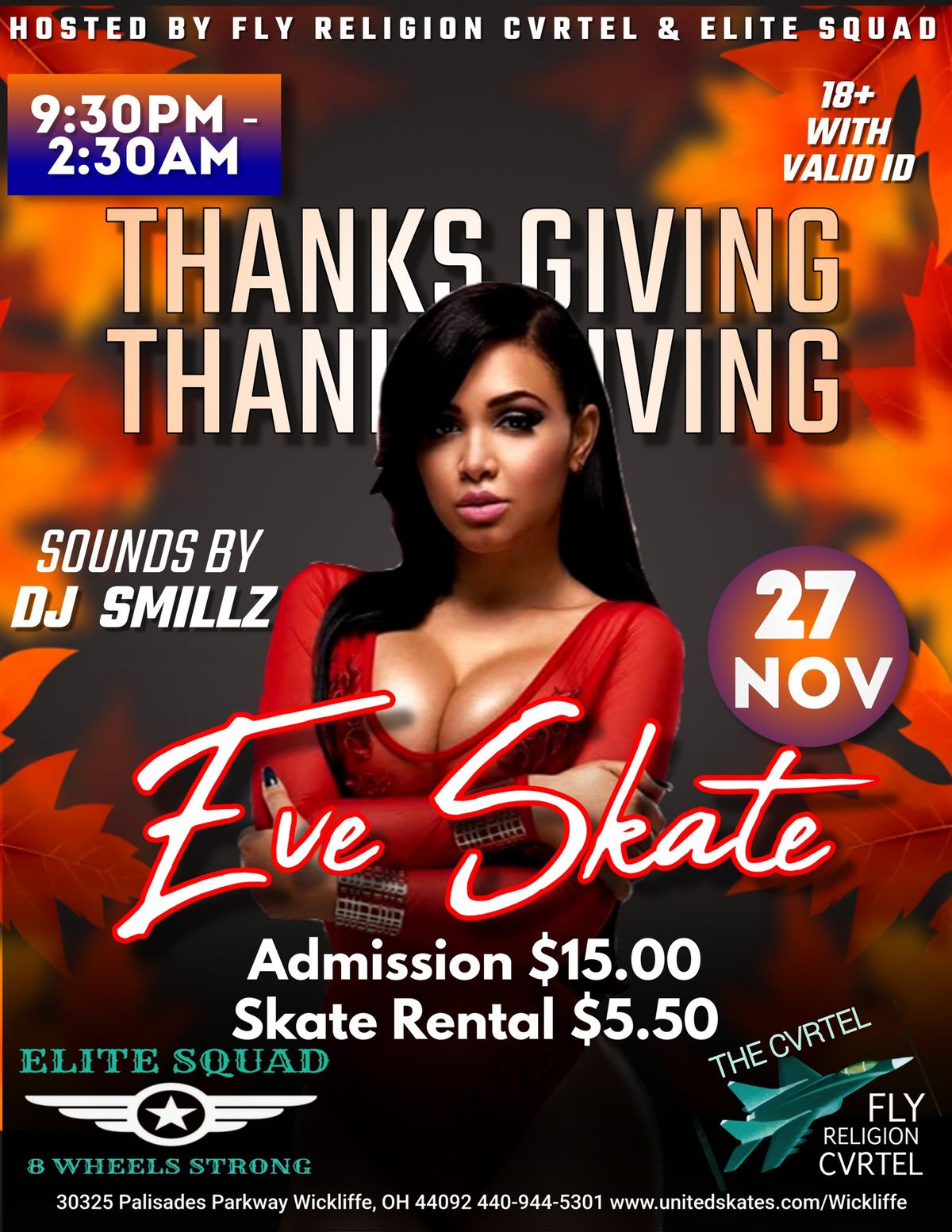 Thanksgiving Eve Adult Skate