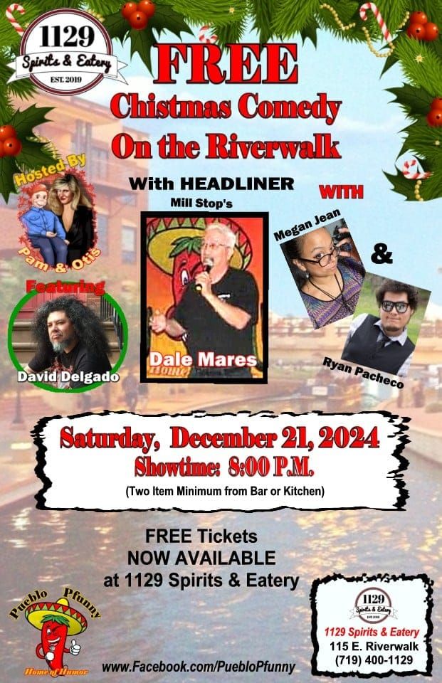 Free Professuonal Comedy on the Riverwalk 