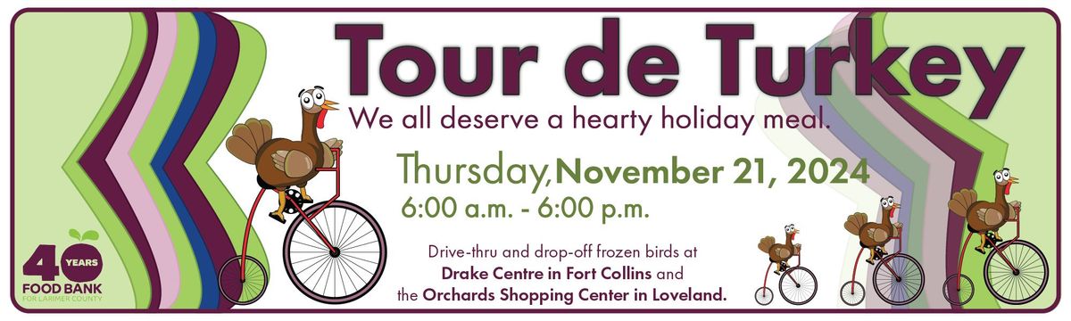 Tour de Turkey (drive-thru drop-off day - LOVELAND)