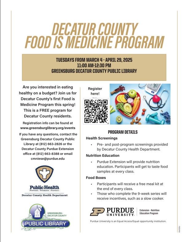 Food is Medicine Program