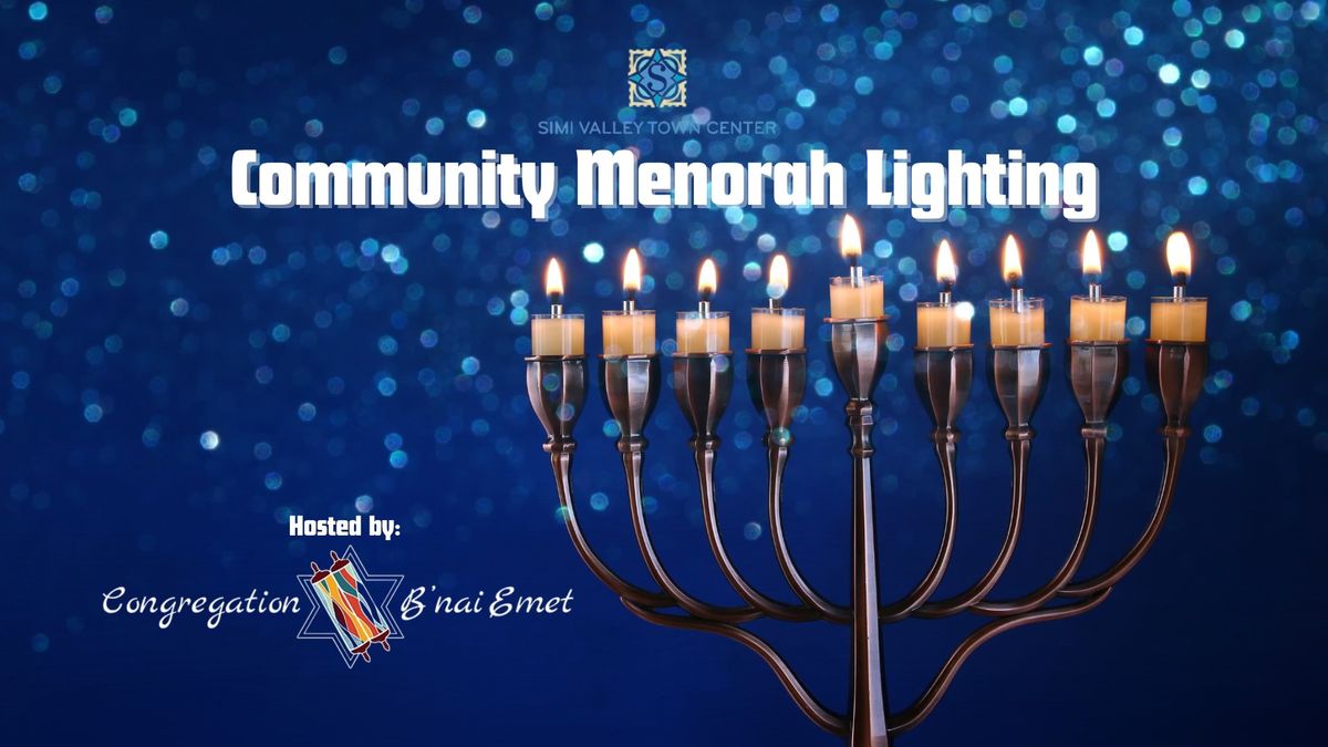 Community Menorah Lighting 2024