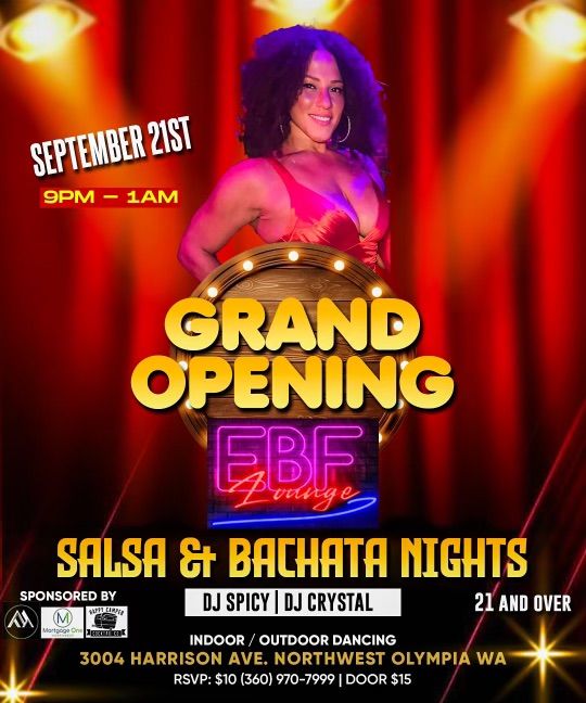 SALSA & BACHATA NIGHTS @ EBF LOUNGE 