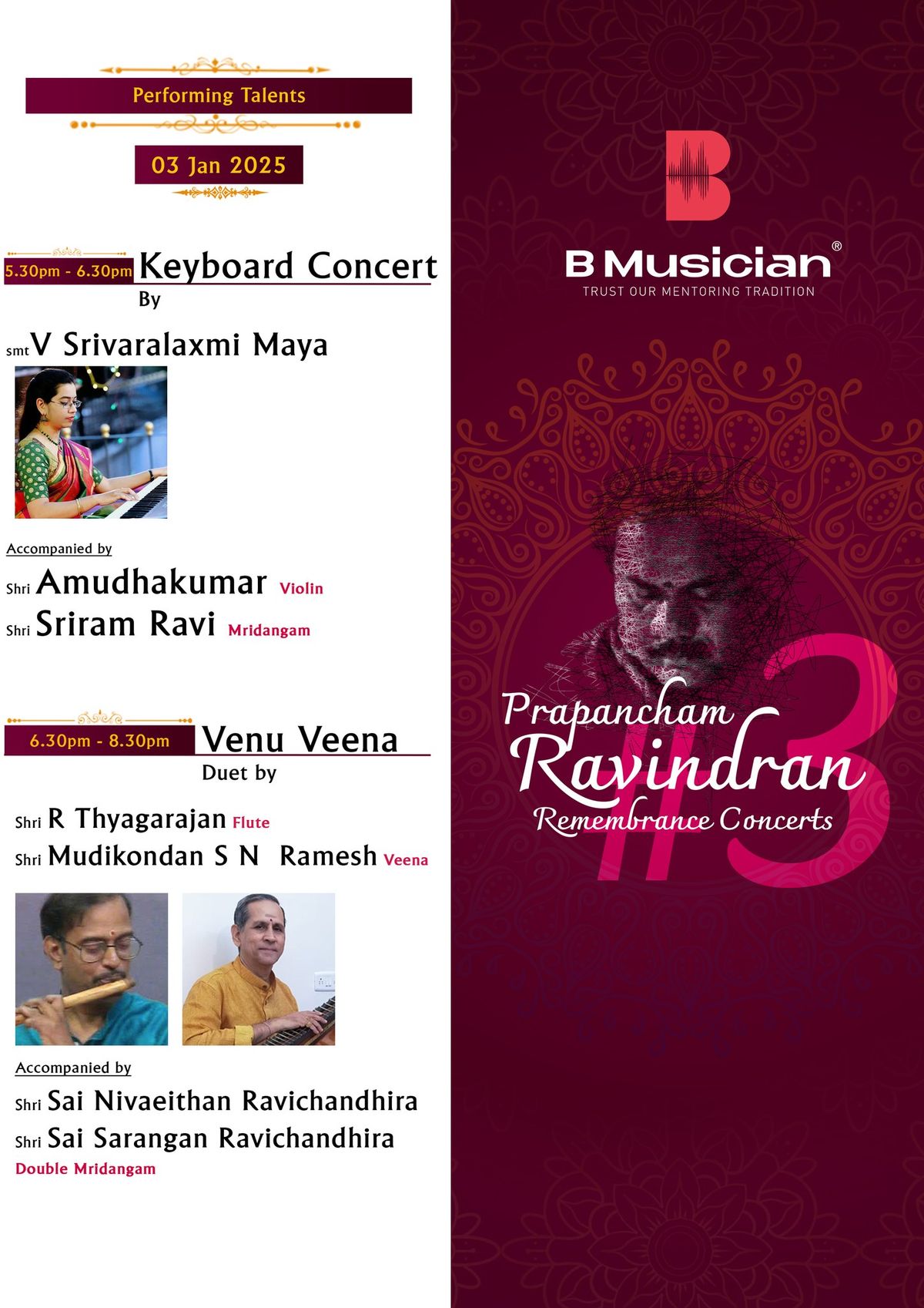 Prapancham Ravindran Remembrance Concert Series #3