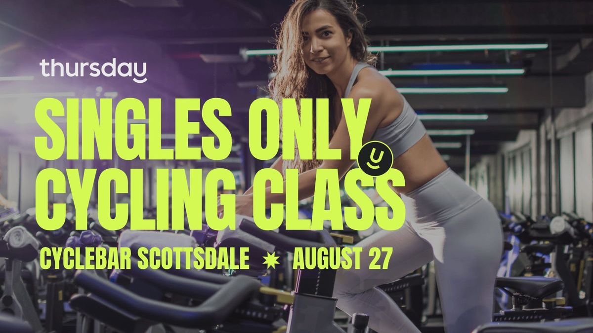 Wednesday | Singles Cycling Class at Cyclebar | Scottsdale
