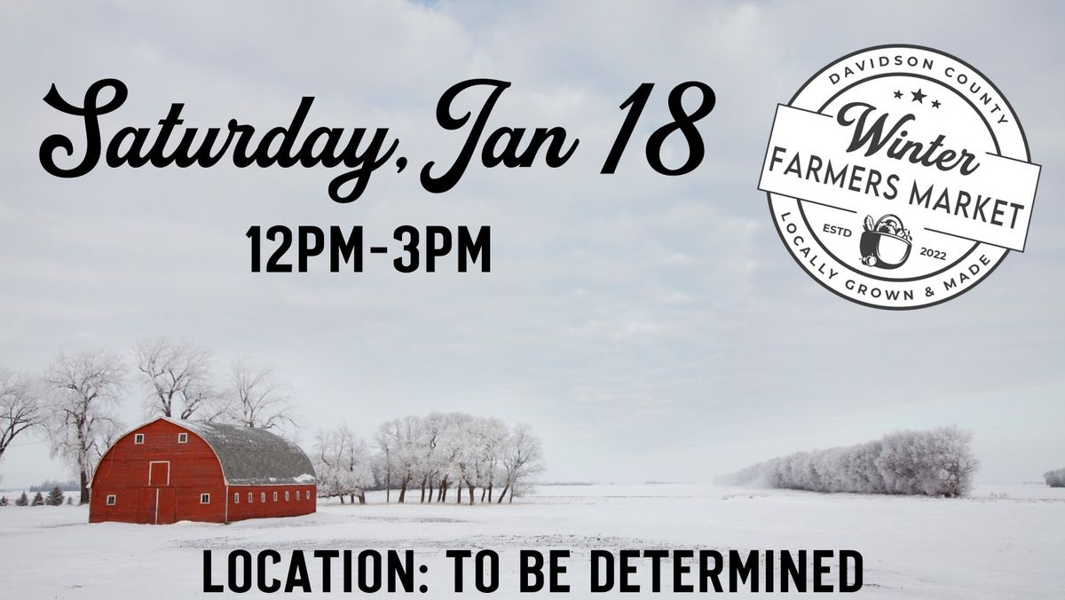 Davidson County Winter Farmers Market 