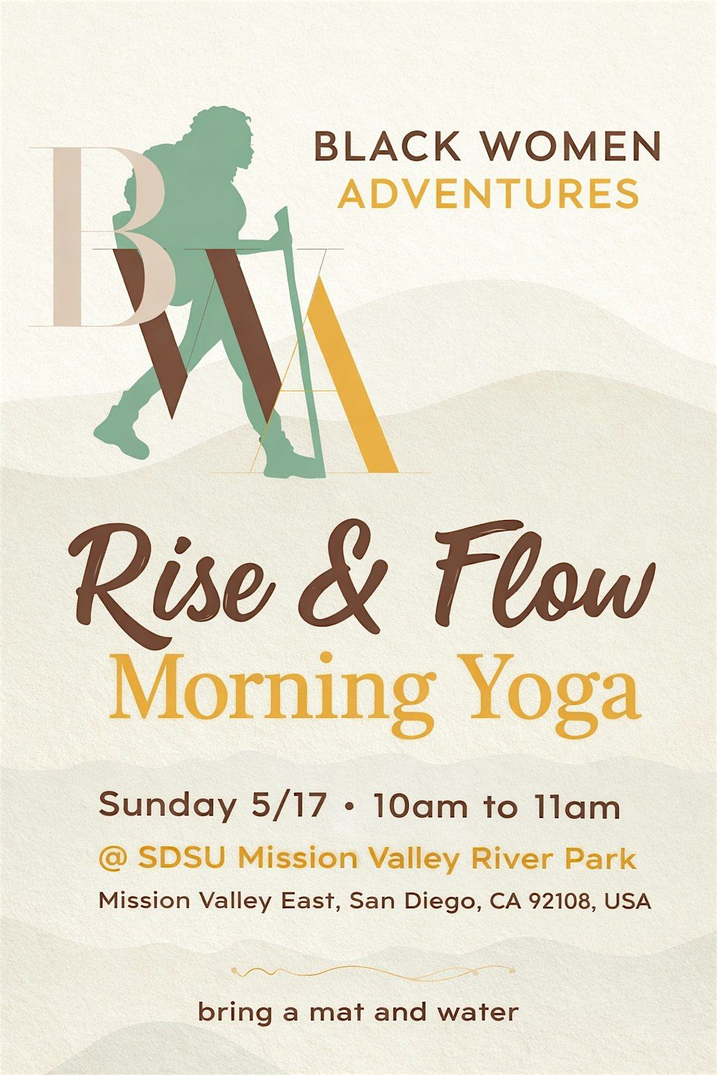 BWA San Diego: Rise and Flow \u2013 Morning Yoga