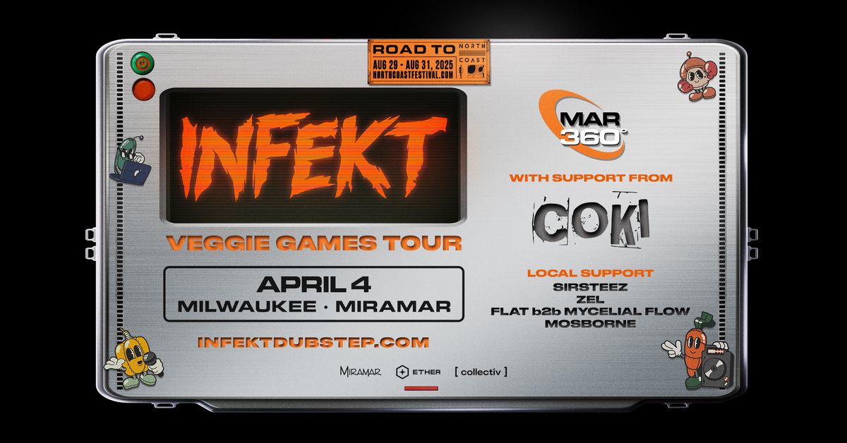 INFEKT: Veggie Games Tour ft Coki at The Miramar - Night One!